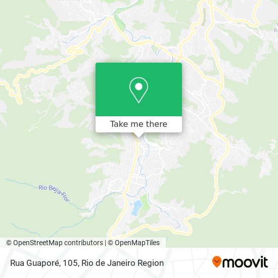 Rua Guaporé, 105 map