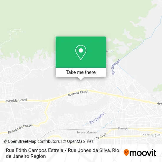 Rua Edith Campos Estrela / Rua Jones da Silva map