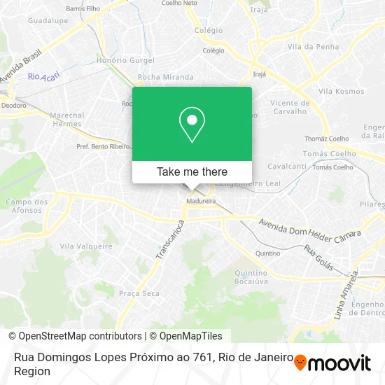 Rua Domingos Lopes Próximo ao 761 map