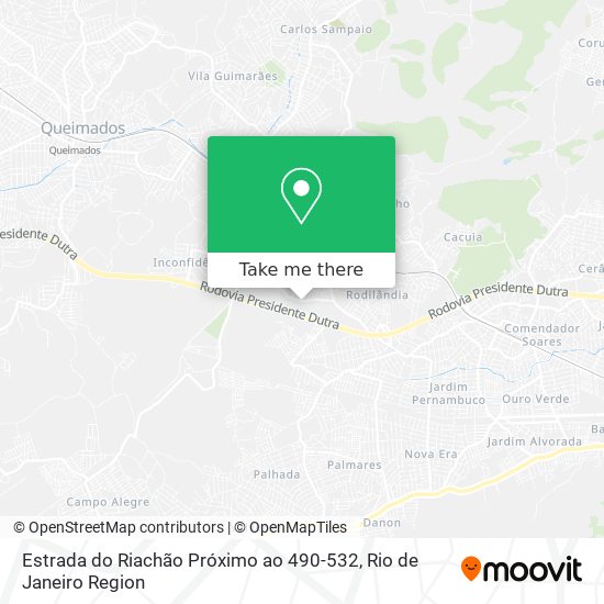 Estrada do Riachão Próximo ao 490-532 map