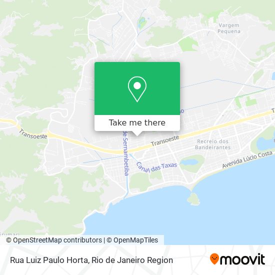 Rua Luiz Paulo Horta map