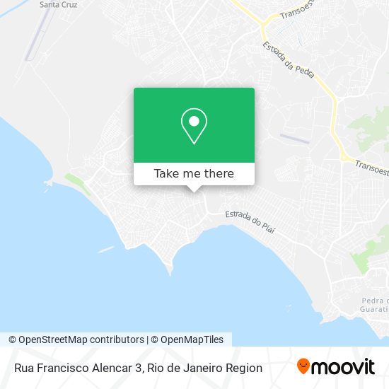 Rua Francisco Alencar 3 map