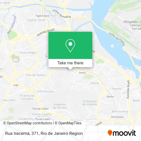 Rua Iracema, 371 map