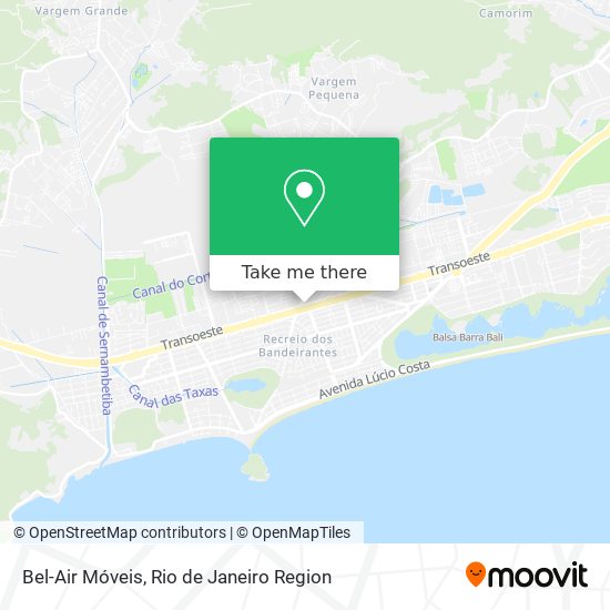 Bel-Air Móveis map