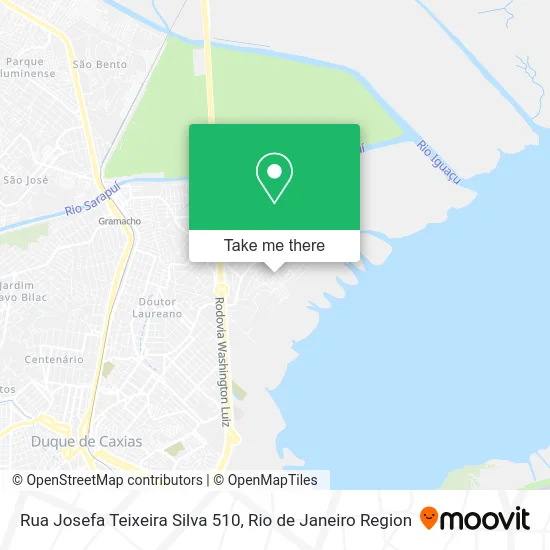 Rua Josefa Teixeira Silva 510 map