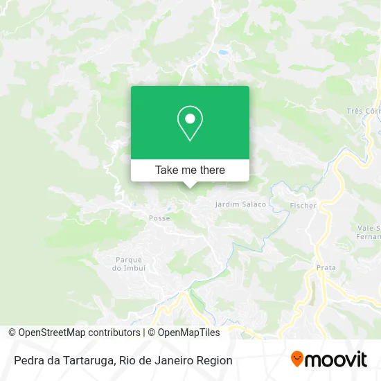 Pedra da Tartaruga map