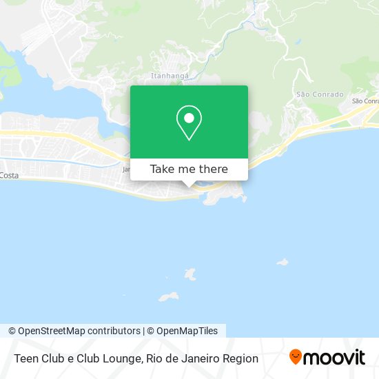 Teen Club e Club Lounge map