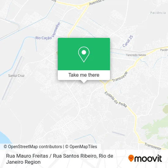 Rua Mauro Freitas / Rua Santos Ribeiro map