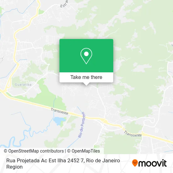 Rua Projetada Ac Est Ilha 2452 7 map