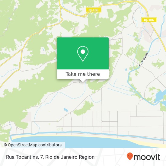 Rua Tocantins, 7 map