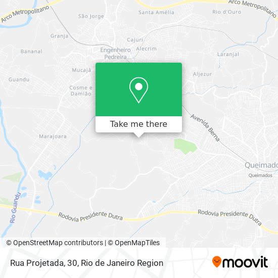 Rua Projetada, 30 map