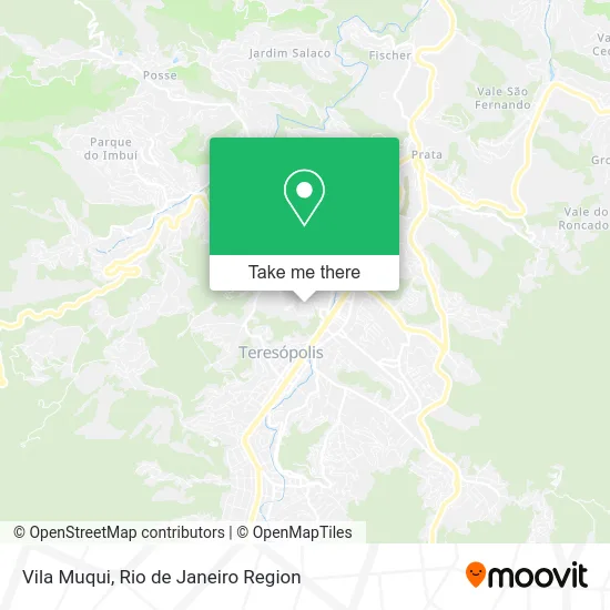 Vila Muqui map