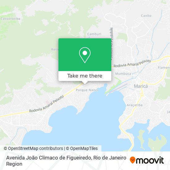 Avenida João Clímaco de Figueiredo map