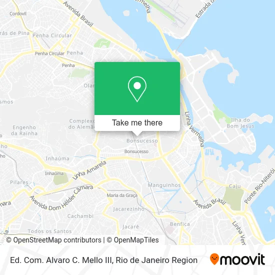Ed. Com. Alvaro C. Mello III map