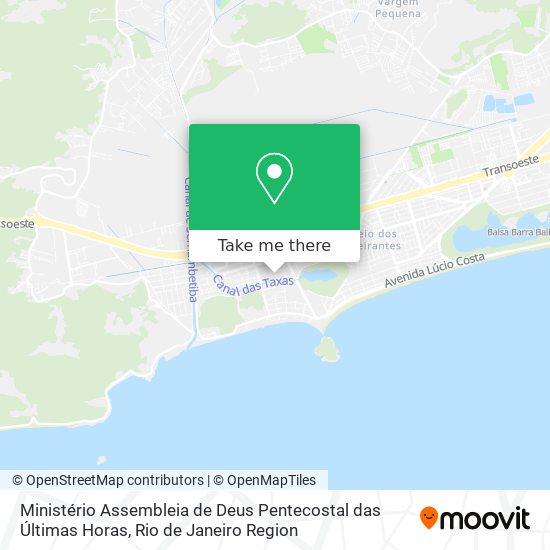 Ministério Assembleia de Deus Pentecostal das Últimas Horas map