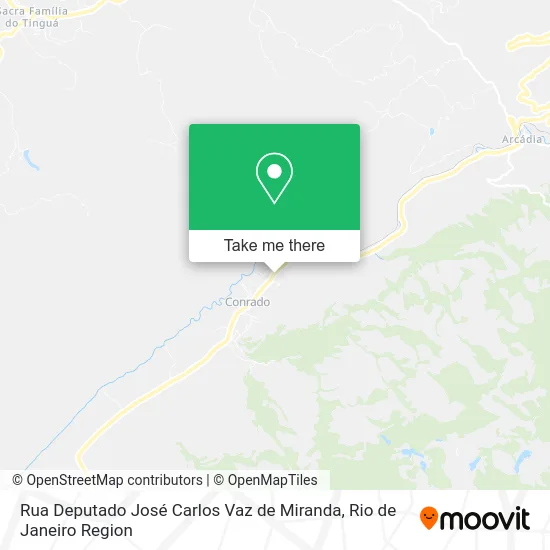 Rua Deputado José Carlos Vaz de Miranda map
