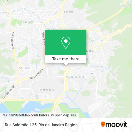 Rua Salomão 125 map