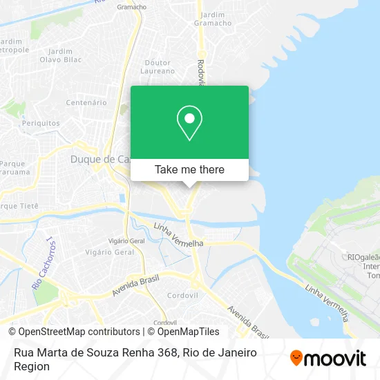 Rua Marta de Souza Renha 368 map