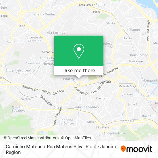 Caminho Mateus / Rua Mateus Silva map