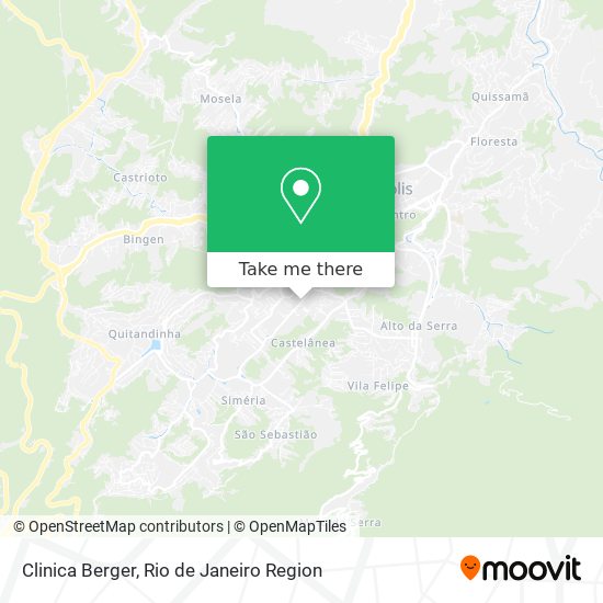 Clinica Berger map