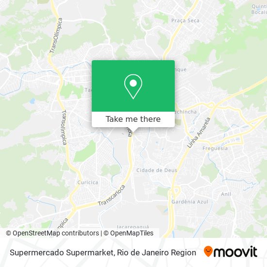 Supermercado Supermarket map