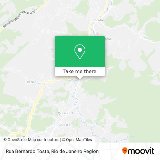 Rua Bernardo Tosta map