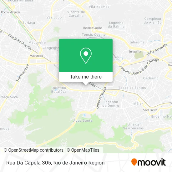 Rua Da Capela 305 map