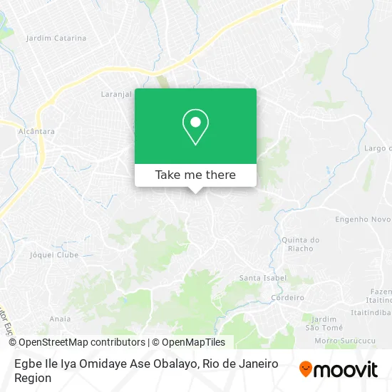 Egbe Ile Iya Omidaye Ase Obalayo map