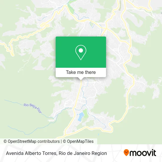 Avenida Alberto Torres map