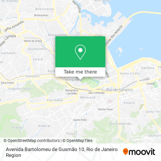 Avenida Bartolomeu de Gusmão 10 map