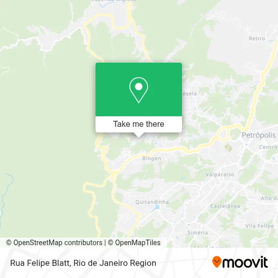 Rua Felipe Blatt map