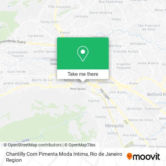 Chantilly Com Pimenta Moda Intima map