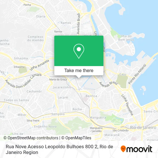 Rua Nove Acesso Leopoldo Bulhoes 800 2 map