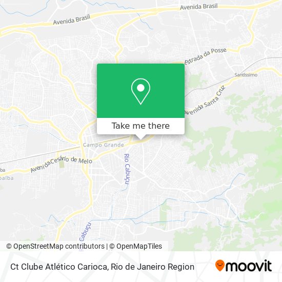 Ct Clube Atlético Carioca map