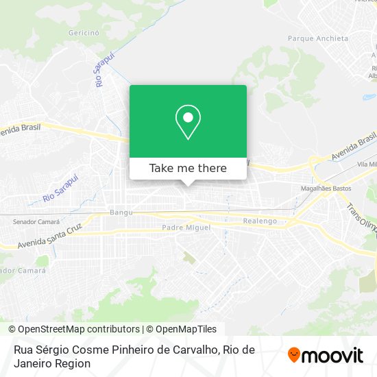 Rua Sérgio Cosme Pinheiro de Carvalho map