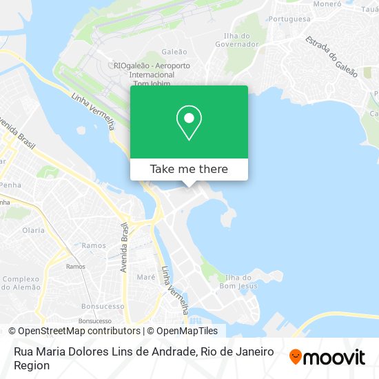 Rua Maria Dolores Lins de Andrade map