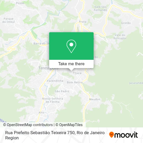 Rua Prefeito Sebastião Teixeira 750 map