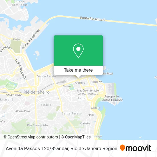 Avenida Passos 120/8ºandar map