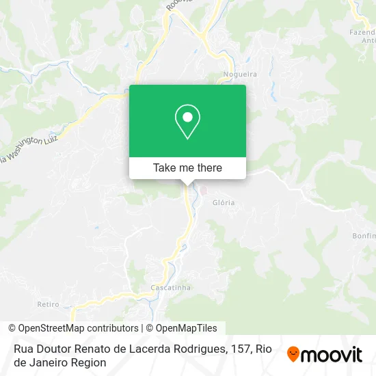 Rua Doutor Renato de Lacerda Rodrigues, 157 map