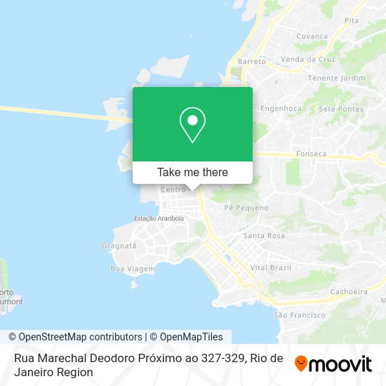 Rua Marechal Deodoro Próximo ao 327-329 map