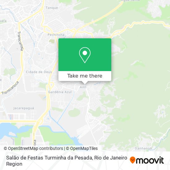 Salão de Festas Turminha da Pesada map