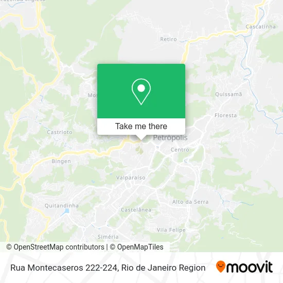 Rua Montecaseros 222-224 map