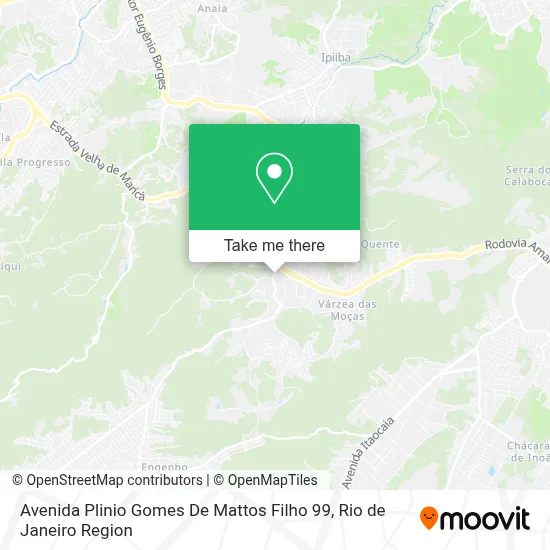 Avenida Plinio Gomes De Mattos Filho 99 map
