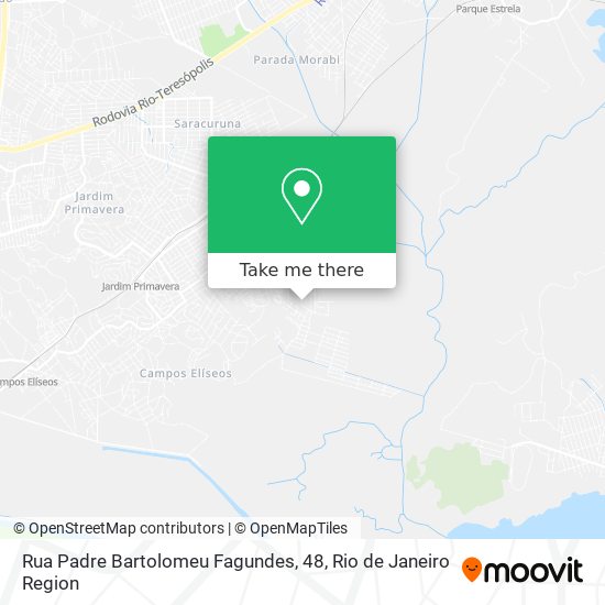 Mapa Rua Padre Bartolomeu Fagundes, 48