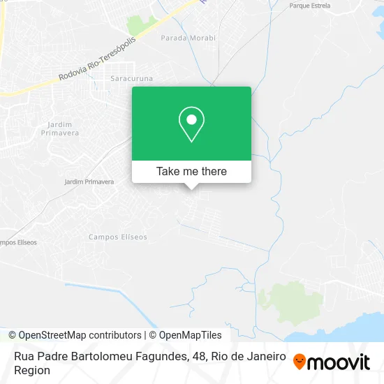 Rua Padre Bartolomeu Fagundes, 48 map