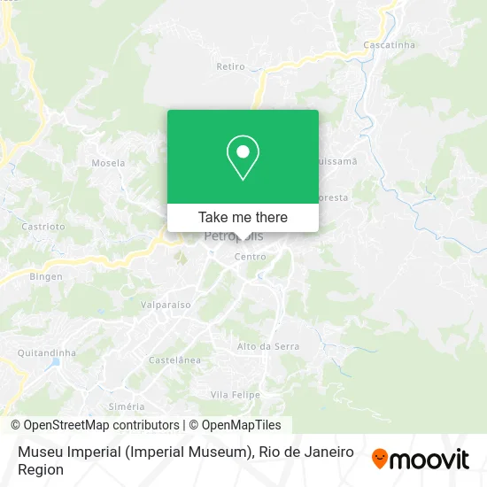 Museu Imperial (Imperial Museum) map