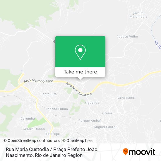 Rua Maria Custódia / Praça Prefeito João Nascimento map