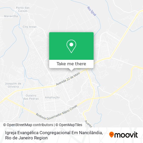 Igreja Evangélica Congregacional Em Nancilândia map