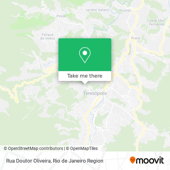 Rua Doutor Oliveira map