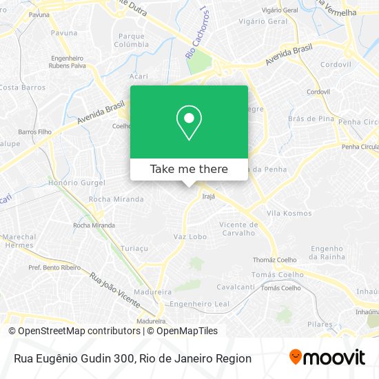 Rua Eugênio Gudin 300 map